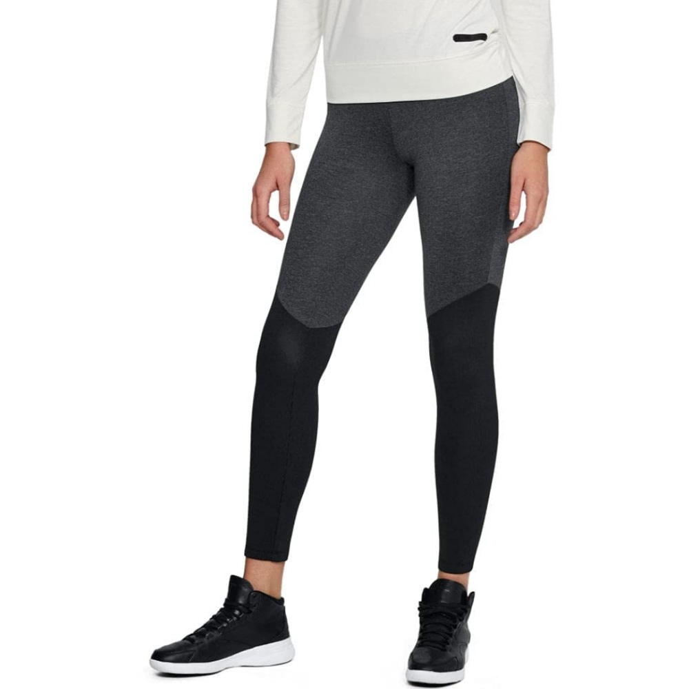 Under Armour UA Unstoppable ribbed color blocked leggings